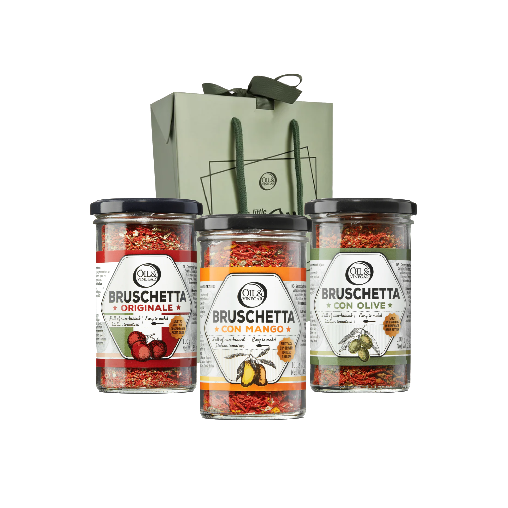 Geschenktüte – Bruschetta-Favoriten