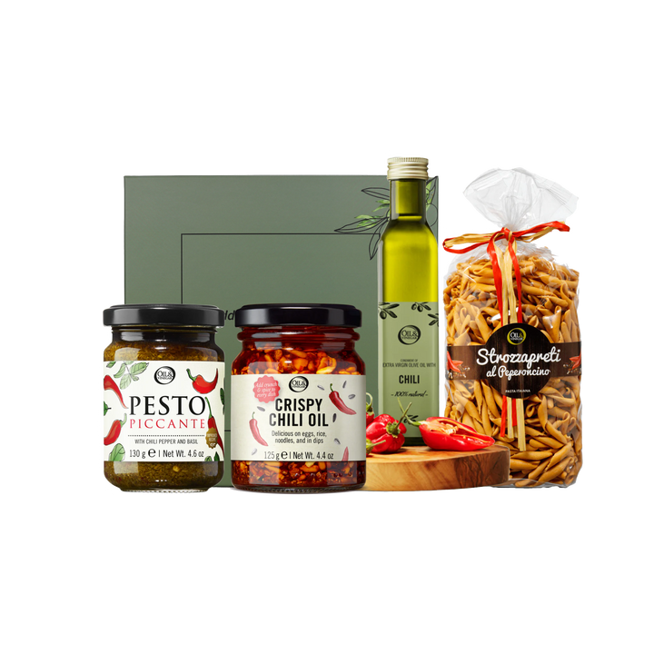 Scharfes Pasta-Geschenkpaket